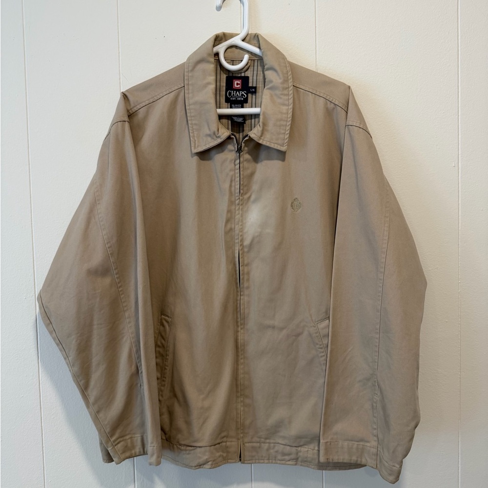 Chaps Men's Beige Lightweight Jacket